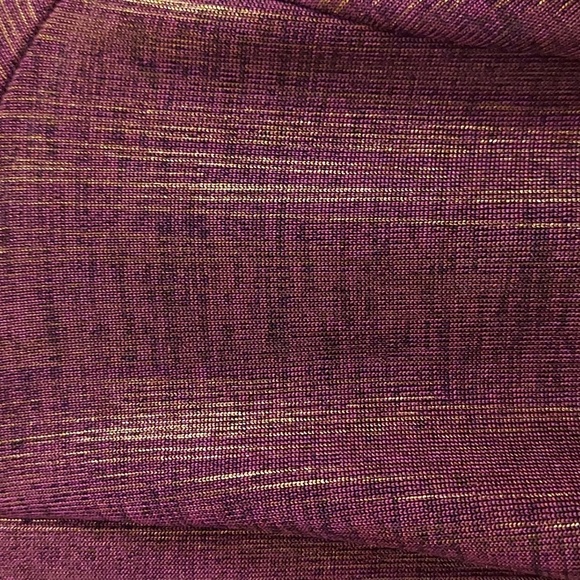 SUSAN GRAVER "As Is" Foil Print Open Front Long Sleeve Cardigan - Picture 8 of 11